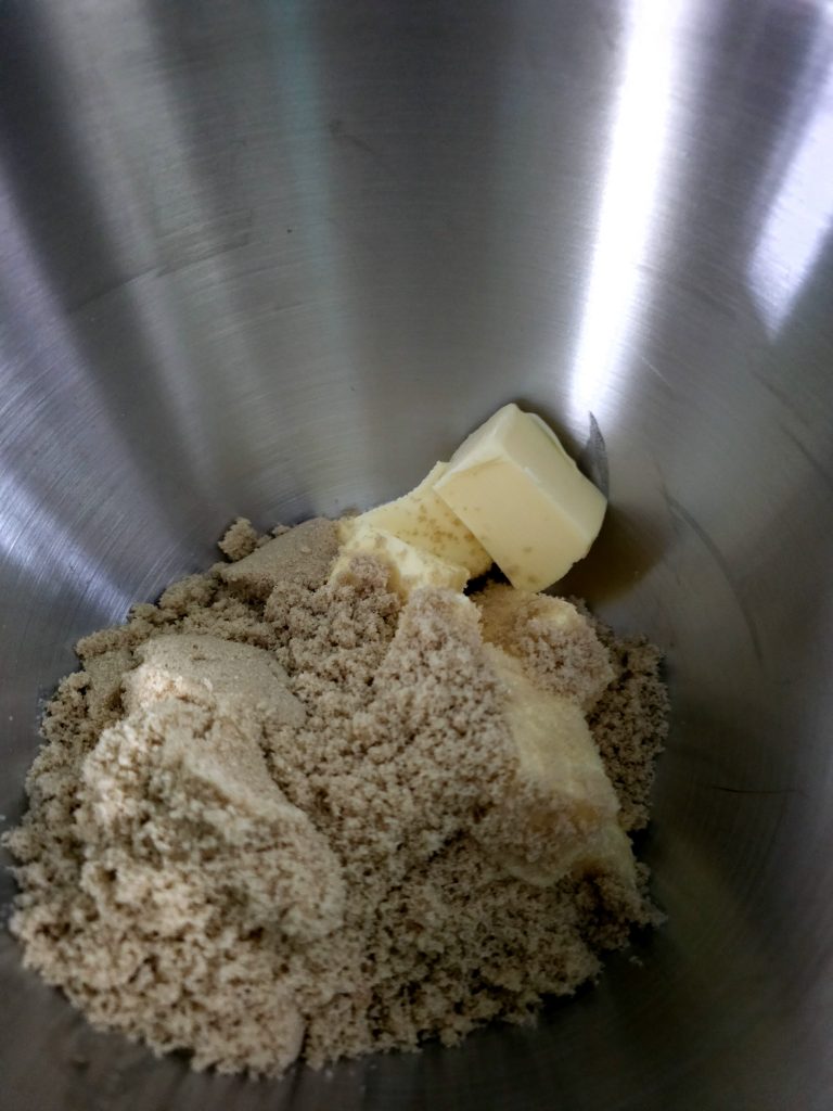 Butter and sugar mix